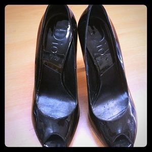 Peeptoe DIOR heels